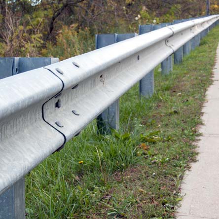 Highway Guardrails Installation