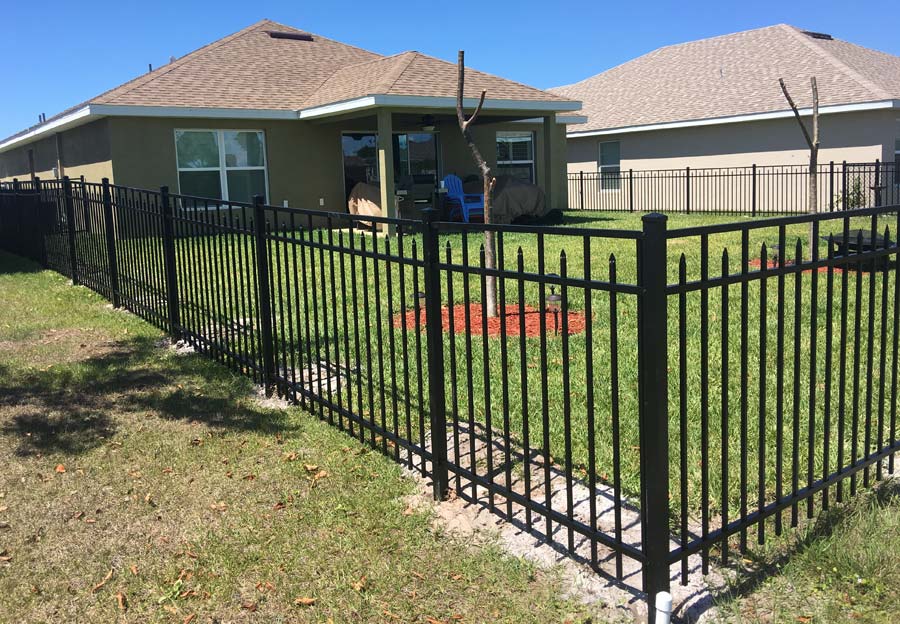 Aluminum Fence Features - Enhanced Security